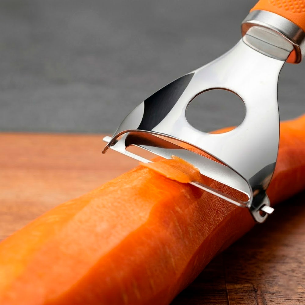 PELADOR DE LEGUMBRES TRAMONTINA ACERO INOXIDABLE PARA COCINA - 7