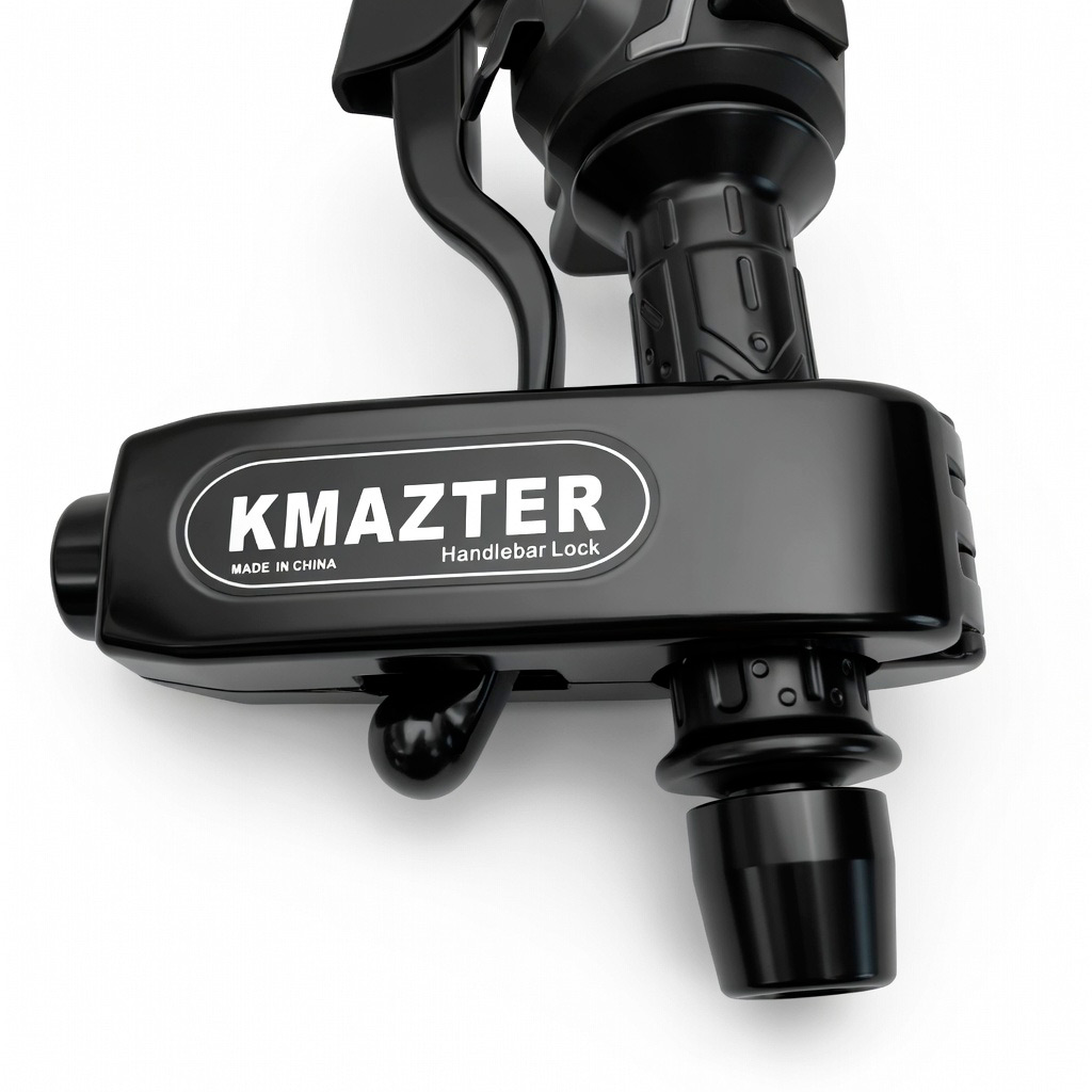 CANDADO KMAZTER MT3545 PARA TIMÓN DE MOTO ANTIRROBO - 6