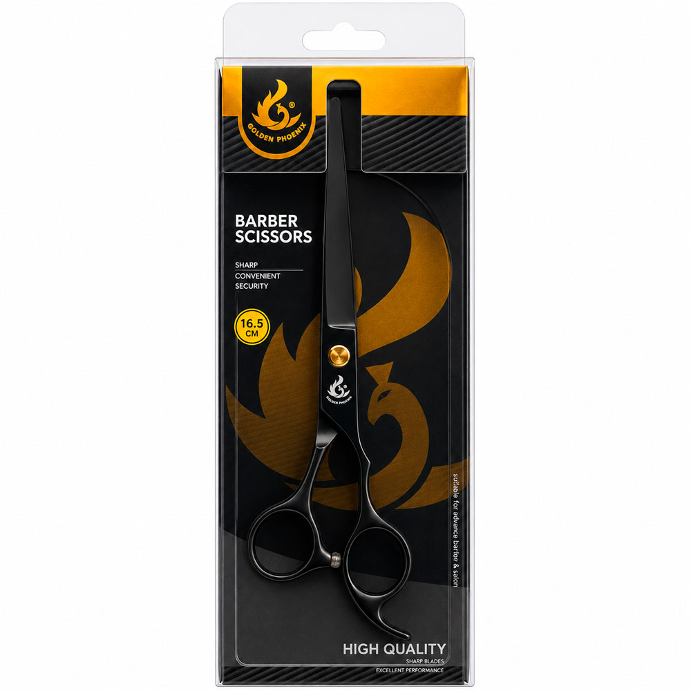 TIJERA PROFESIONAL GOLDEN PHOENIX PARA CORTE DE CABELLO 16.5CM - 2
