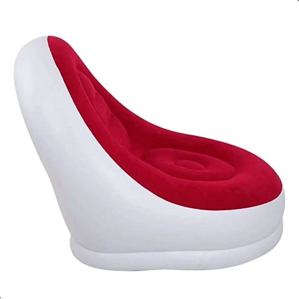 SILLÓN INFLABLE CON REPOSAPIÉS PARA DESCANSO SALA Y DORMITORIO - 7