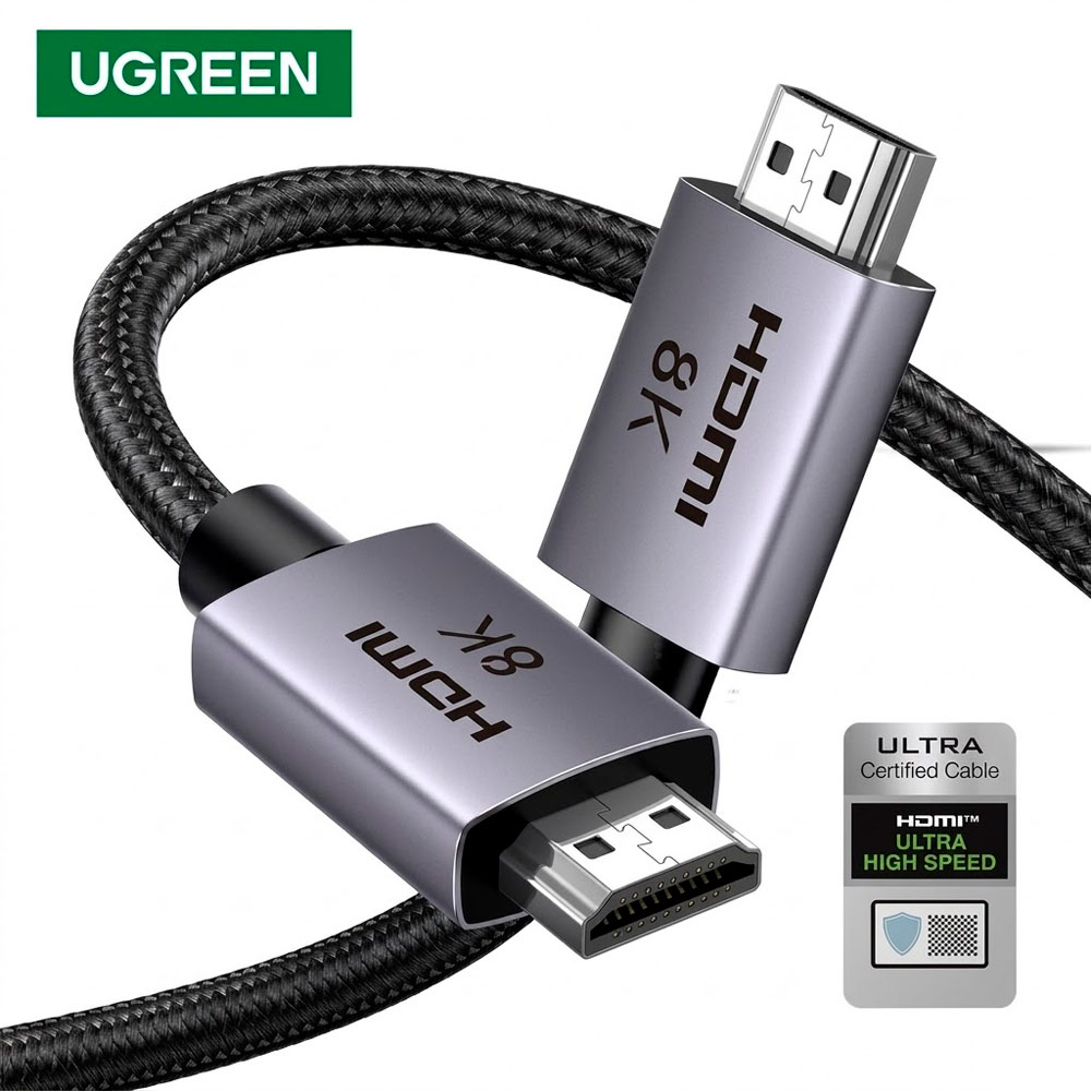 UGREEN CABLE HDMI 2.1 8K 3M ULTRA HD PARA TV MONITOR PROYECTOR - 1