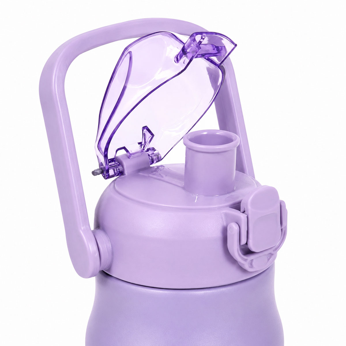 BOTELLA TÉRMICA 1200ML ACERO INOXIDABLE CON ASA Y TAPA SEGURA - 3