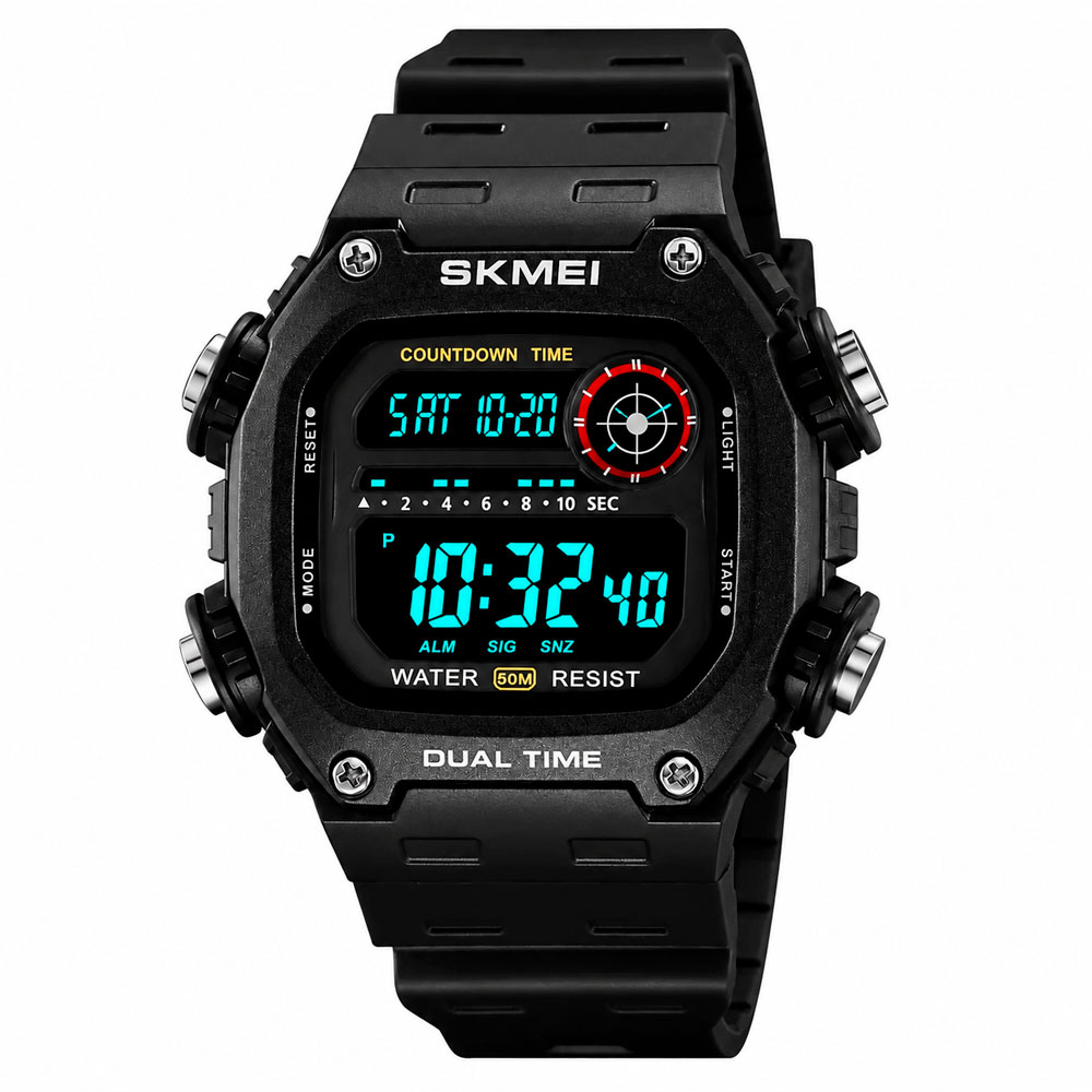 RELOJ DIGITAL SKMEI DEPORTIVO HOMBRE RESISTENTE AL AGUA 50M - 3