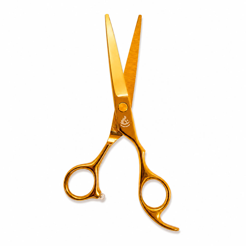 TIJERA GOLDEN PHOENIX PARA PELUQUERÍA CORTE DE CABELLO 16.5CM - 5