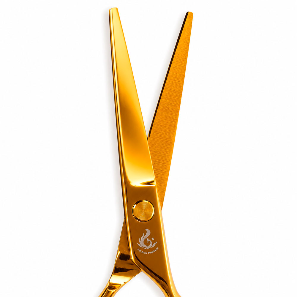 TIJERA GOLDEN PHOENIX PARA PELUQUERÍA CORTE DE CABELLO 16.5CM - 6