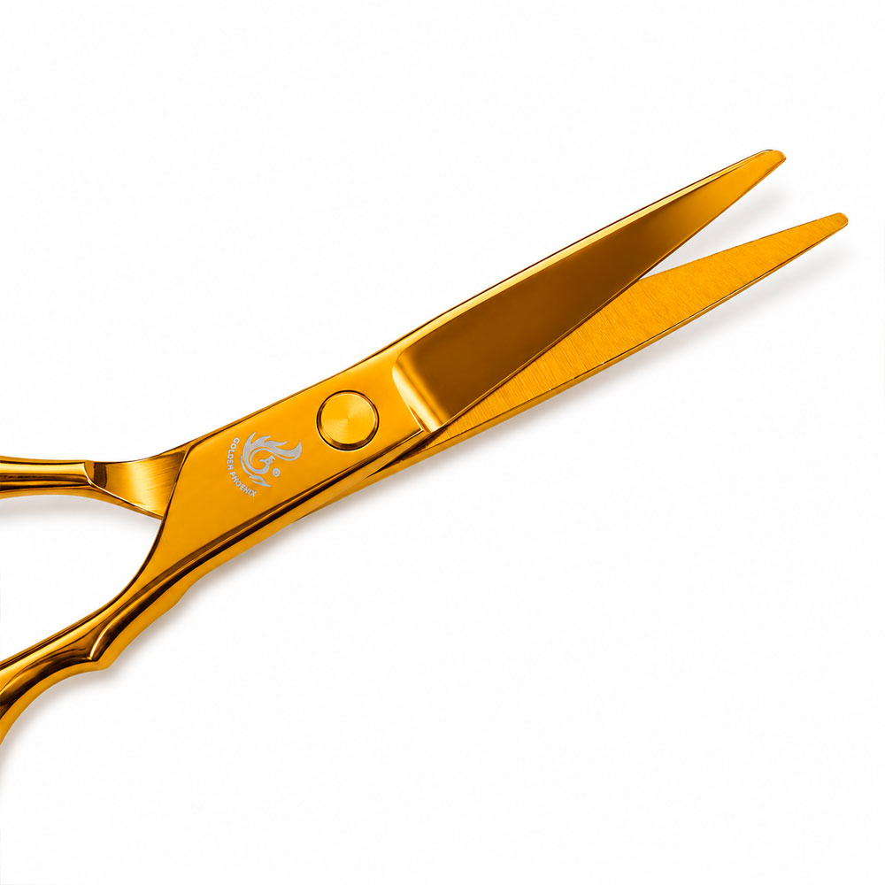 TIJERA GOLDEN PHOENIX PARA PELUQUERÍA CORTE DE CABELLO 16.5CM - 7