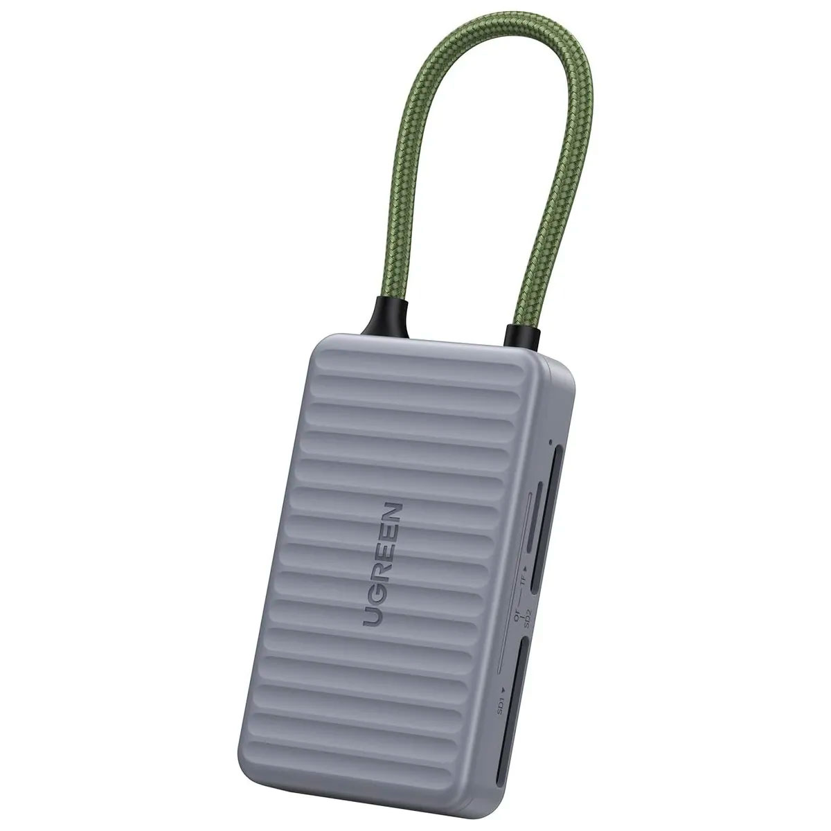 LECTOR DE TARJETAS UGREEN CM868 SD MICROSD USB C CON CASE - 3