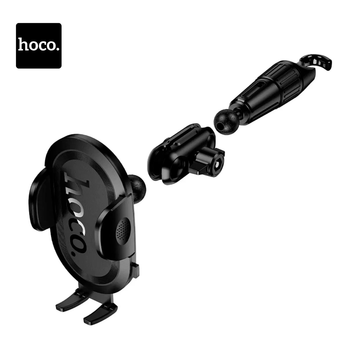 SOPORTE CELULAR AUTO HOCO H88 PARA ESPEJO RETROVISOR 360° - 4