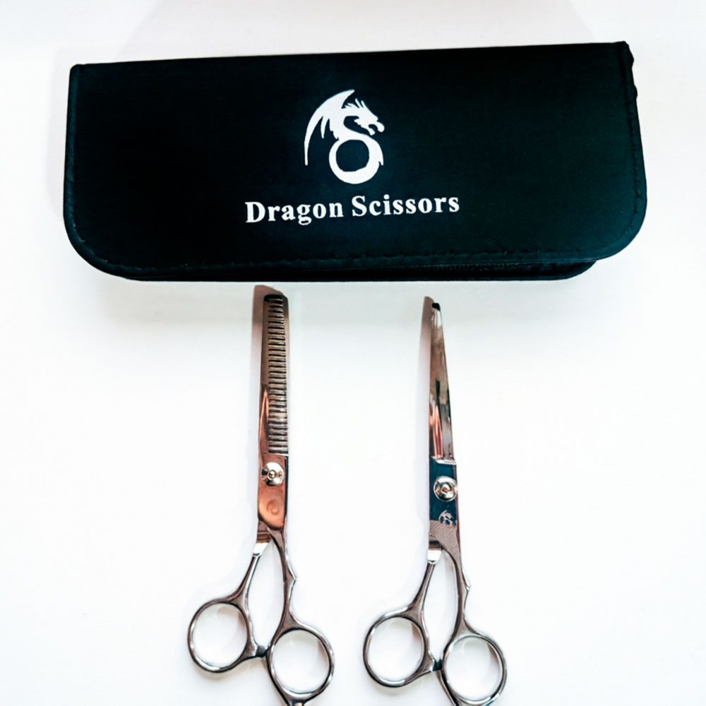 SET PROFESIONAL DE TIJERAS PARA PELUQUERÍA CON CAPA Y PEINES - 3