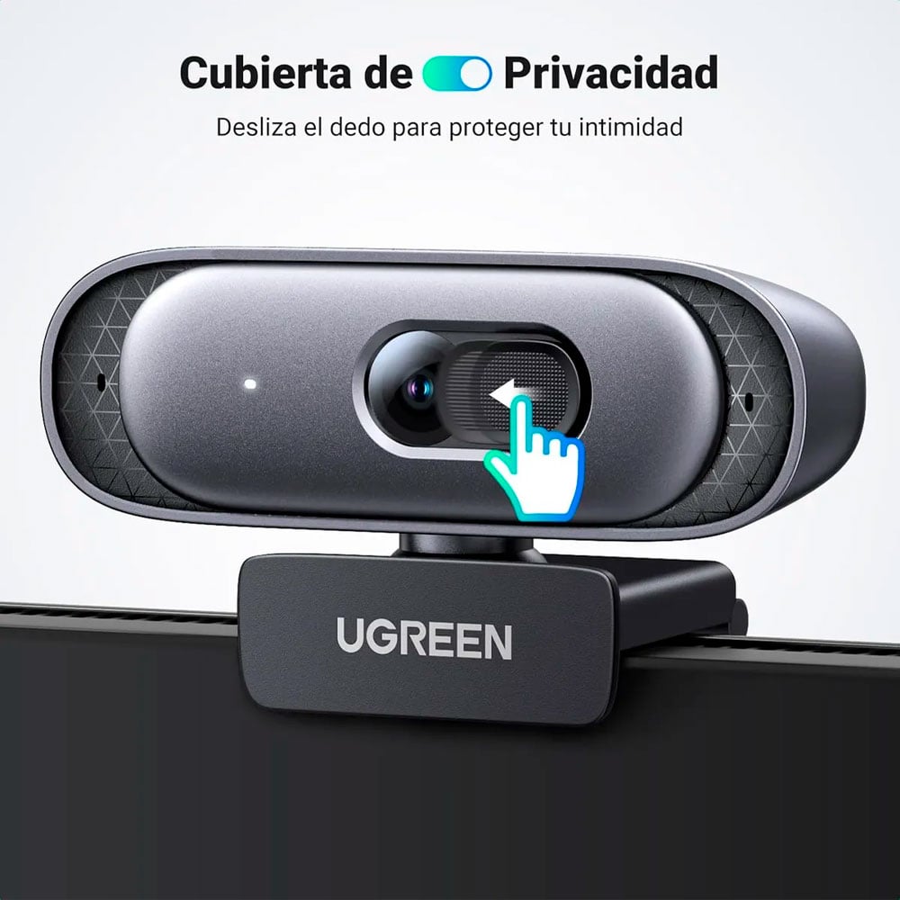 CÁMARA WEB UGREEN CM778 2K CON MICRÓFONO PARA PC - 2
