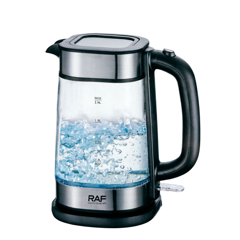 HERVIDOR DE AGUA RAF ELÉCTRICO 2 LITROS VIDRIO 2200W - 4