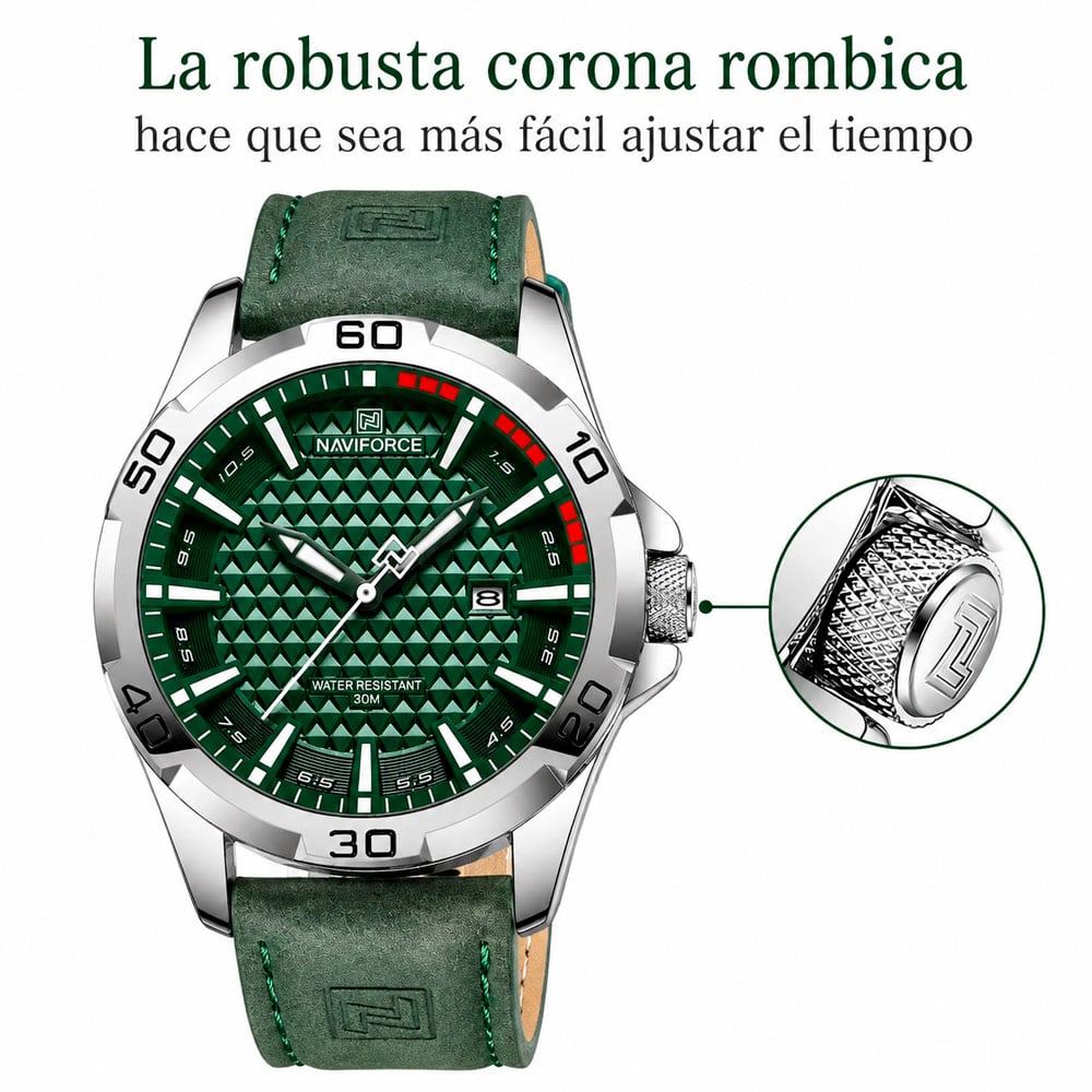 RELOJ NAVIFORCE PARA HOMBRE ANALÓGICO RESISTENTE AL AGUA - 2