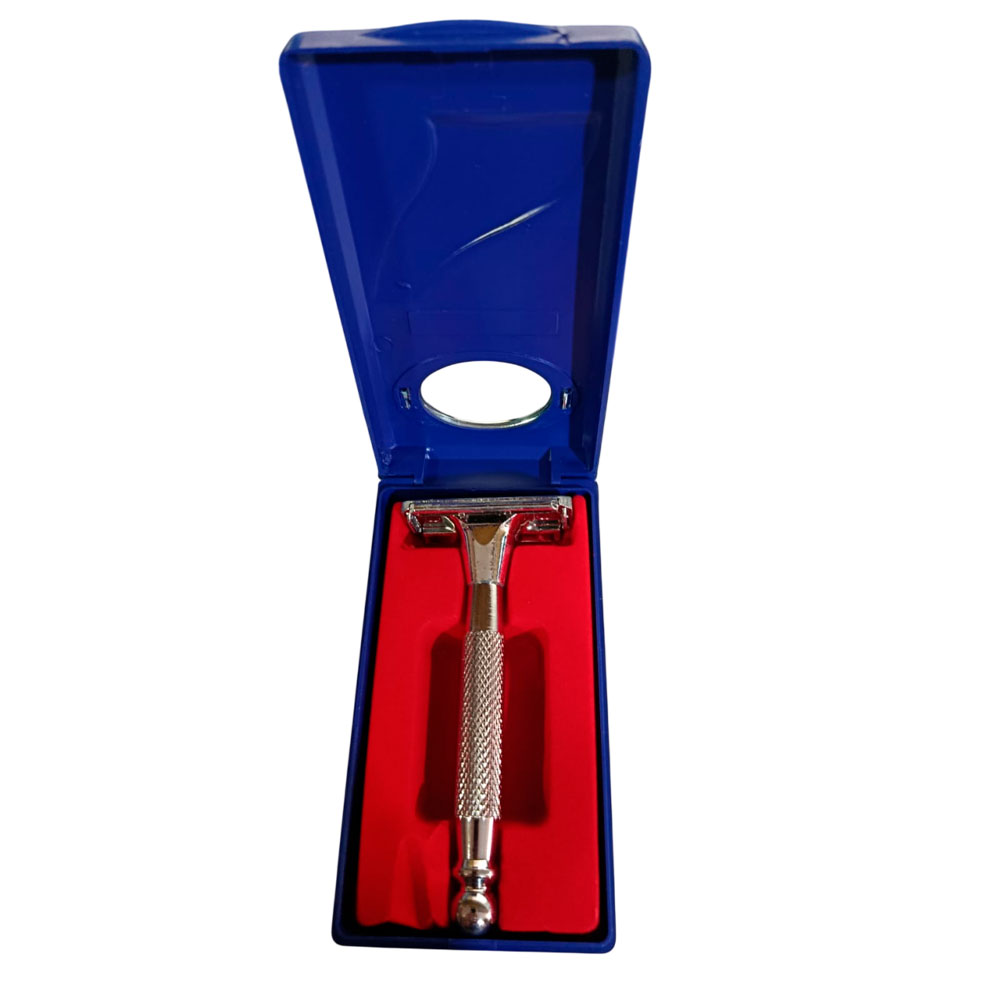 AFEITADORA CLÁSICA BR-669 MANUAL REUTILIZABLE CON ESTUCHE - 3