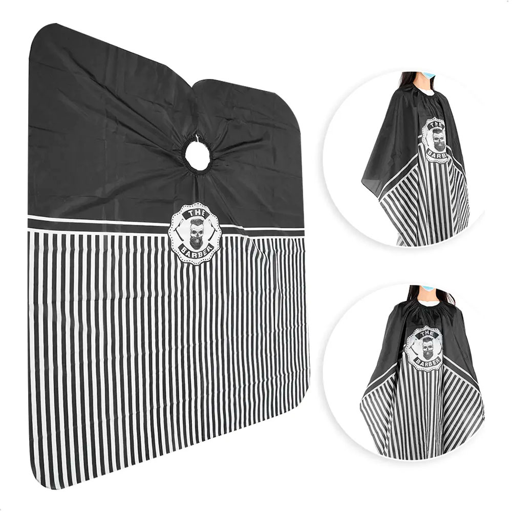 CAPA PELUQUERÍA PROFESIONAL PARA CORTE DE CABELLO BARBERÍA - 1