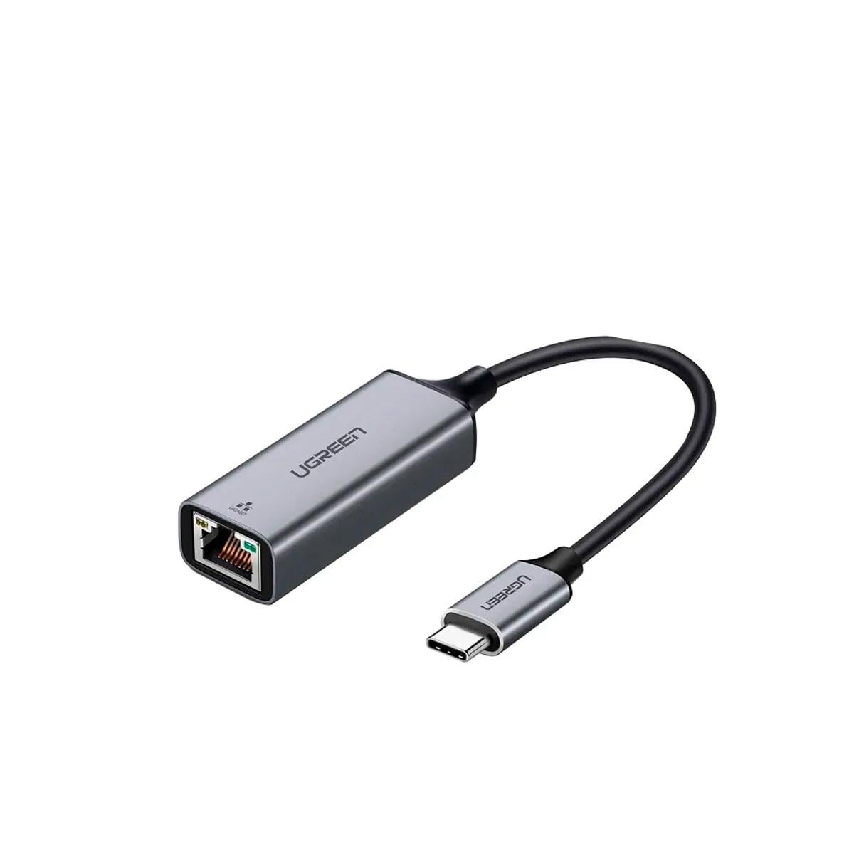 ADAPTADOR USB TIPO C A ETHERNET RJ45 HOCO RED GIGABIT ALTA VELOCIDAD - 2