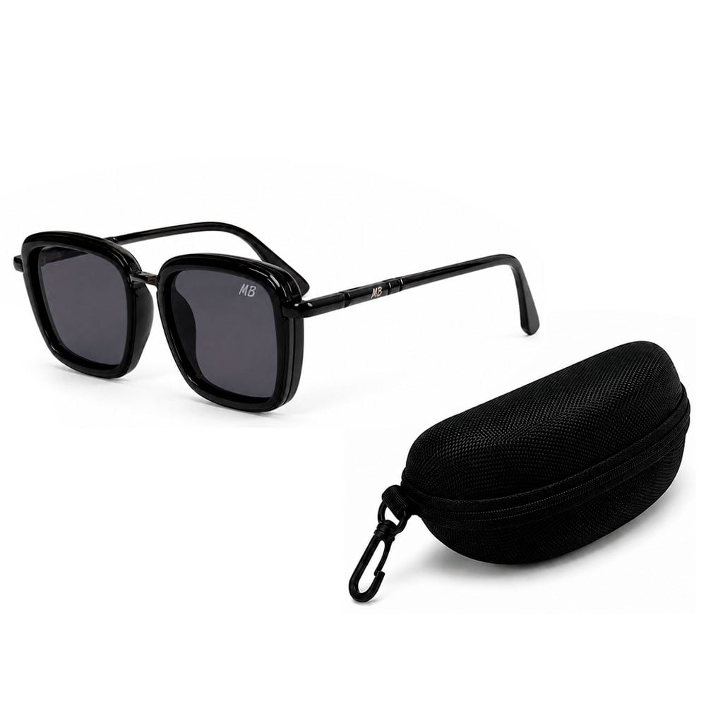 LENTES DE SOL MBLENS POLARIZADOS ESTILO CUADRADO MODERNO - 1
