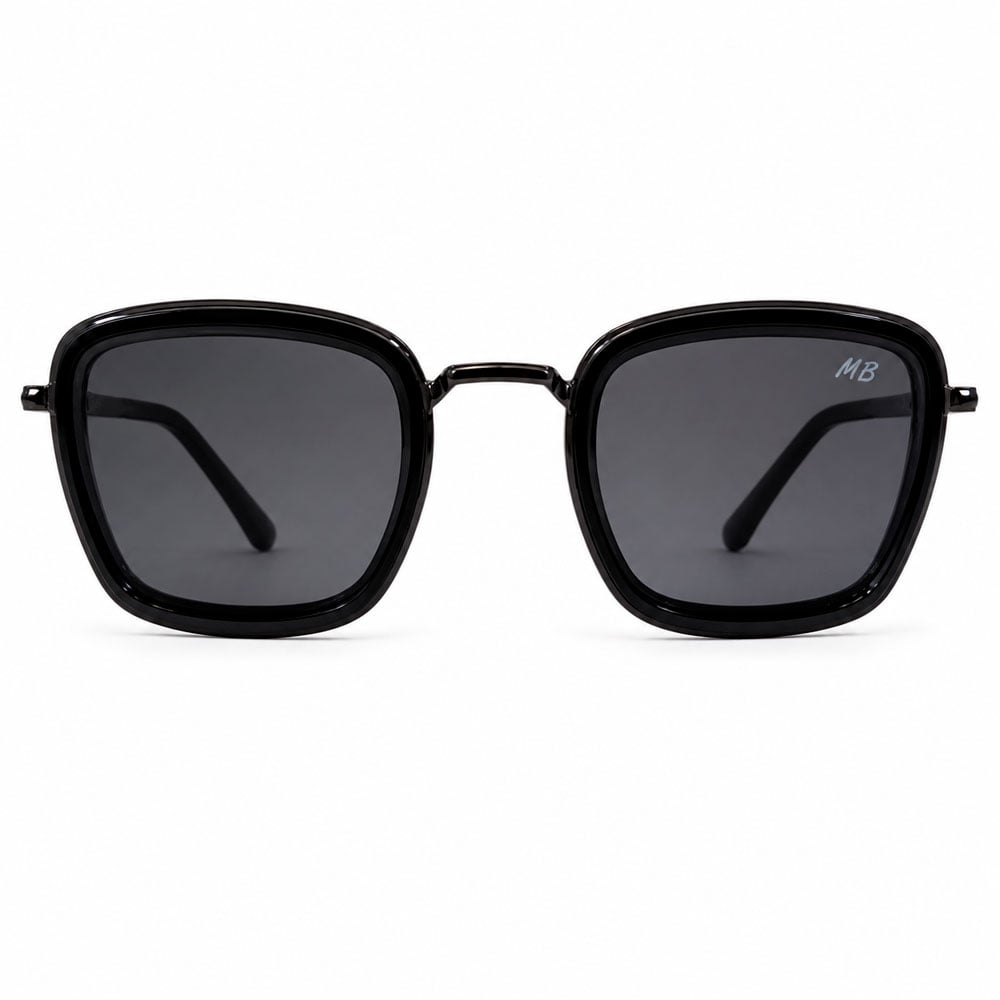 LENTES DE SOL MBLENS POLARIZADOS ESTILO CUADRADO MODERNO - 4