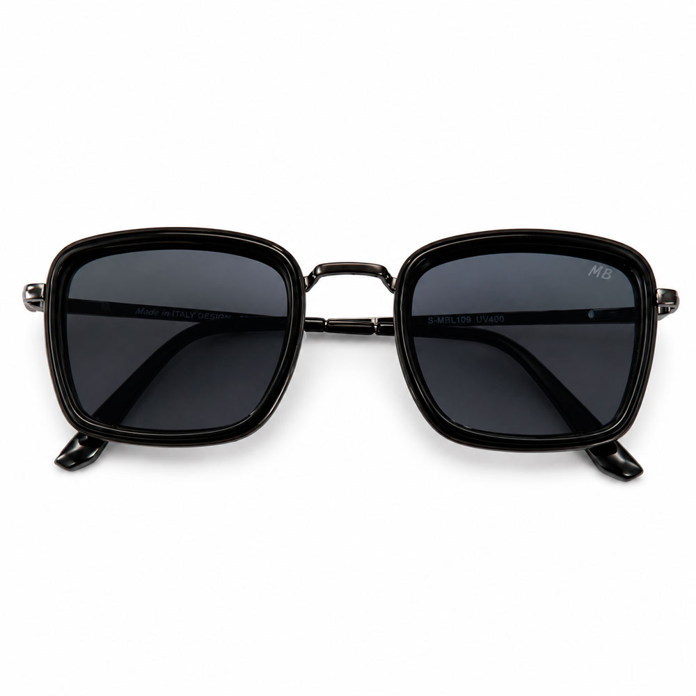 LENTES DE SOL MBLENS POLARIZADOS ESTILO CUADRADO MODERNO - 5