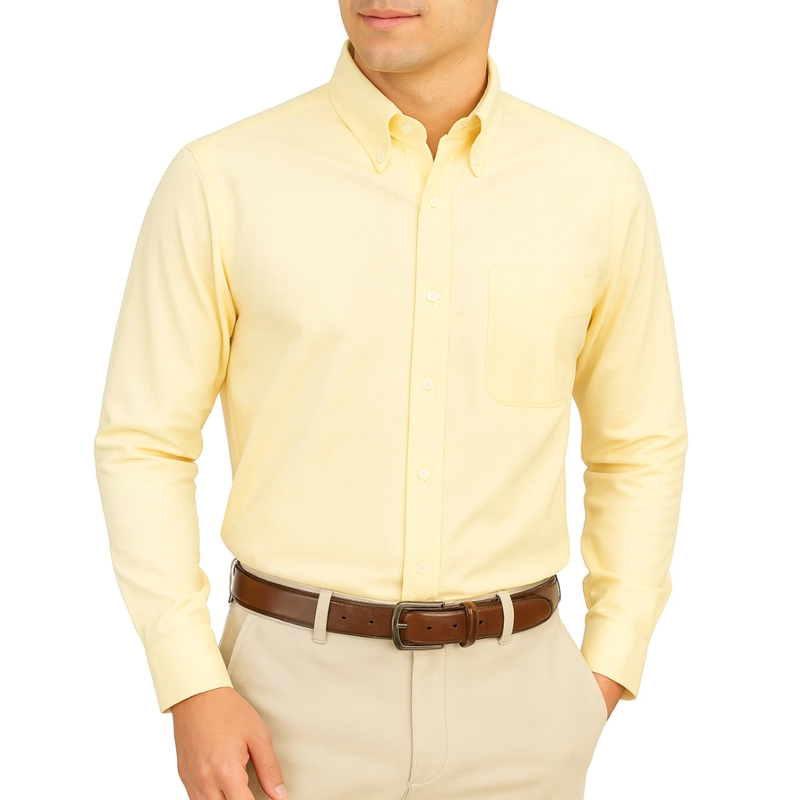 CAMISAS OXFORD MANGA LARGA D HOMBRE - TRABAJO - OFICINA - 1