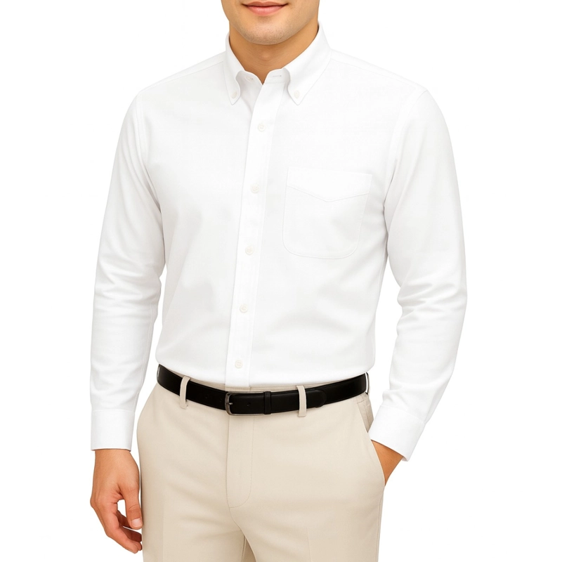 CAMISAS OXFORD MANGA LARGA D HOMBRE - TRABAJO - OFICINA - 1