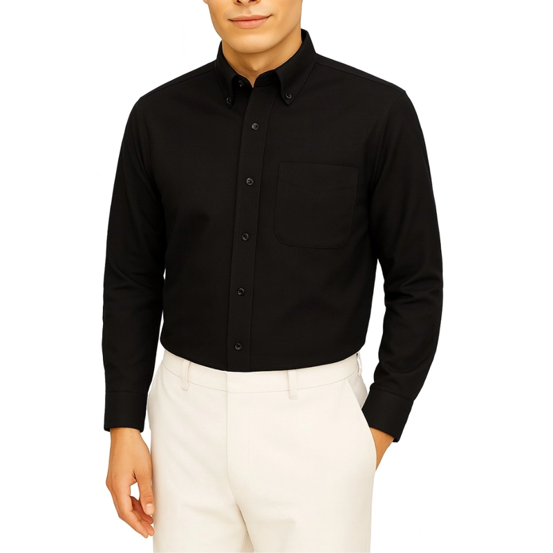 CAMISAS OXFORD MANGA LARGA D HOMBRE - TRABAJO - OFICINA - 1