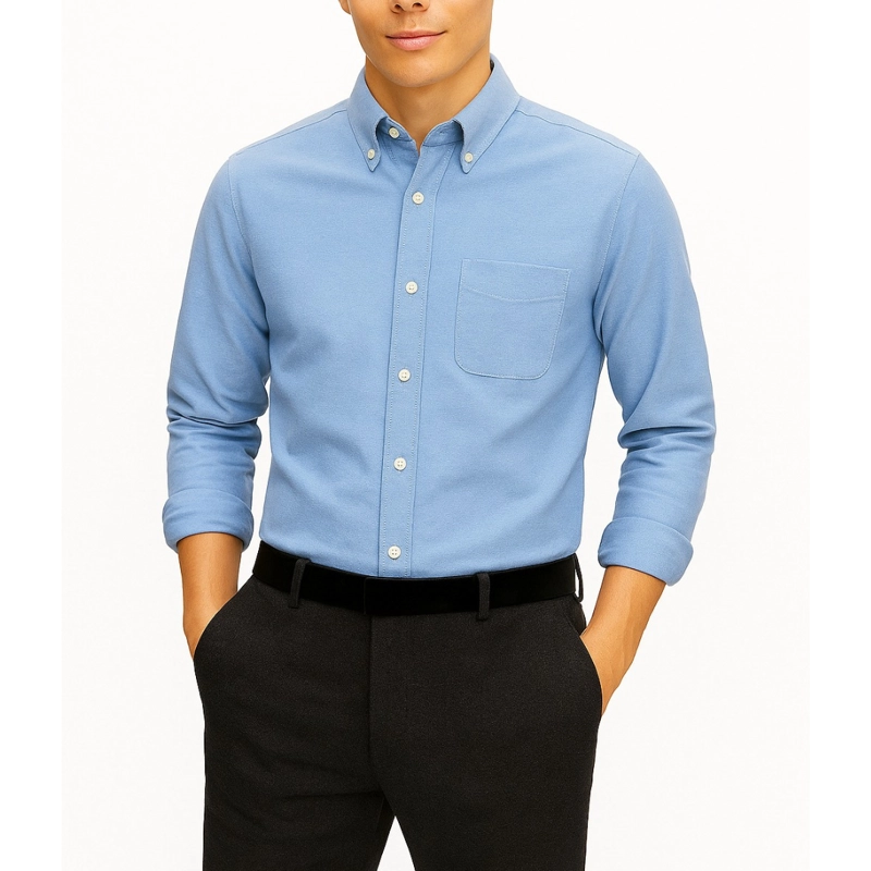 CAMISAS OXFORD MANGA LARGA D HOMBRE - TRABAJO - OFICINA - 1