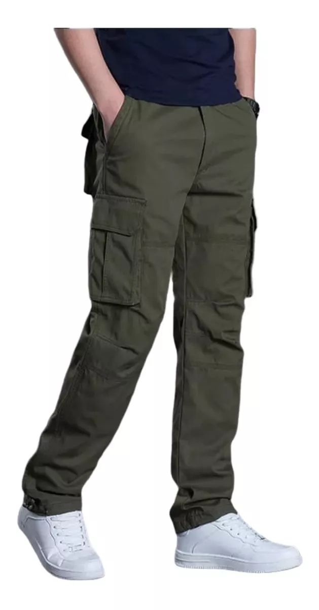 PANTALON CARGO MULTIBOLSILLO PARA HOMBRE - 1