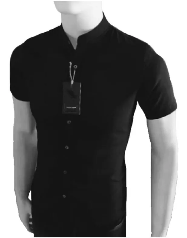 CAMISA MANGA CORTA HOMBRE OTROS NERÚ MAO SLIM FIT - 1