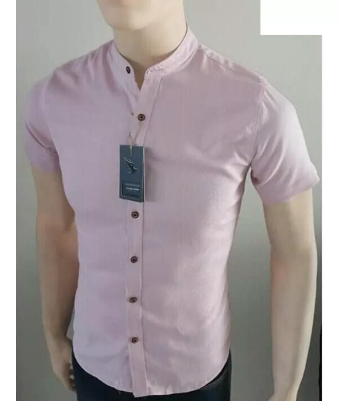 CAMISA MANGA CORTA HOMBRE OTROS NERÚ MAO SLIM FIT - 1