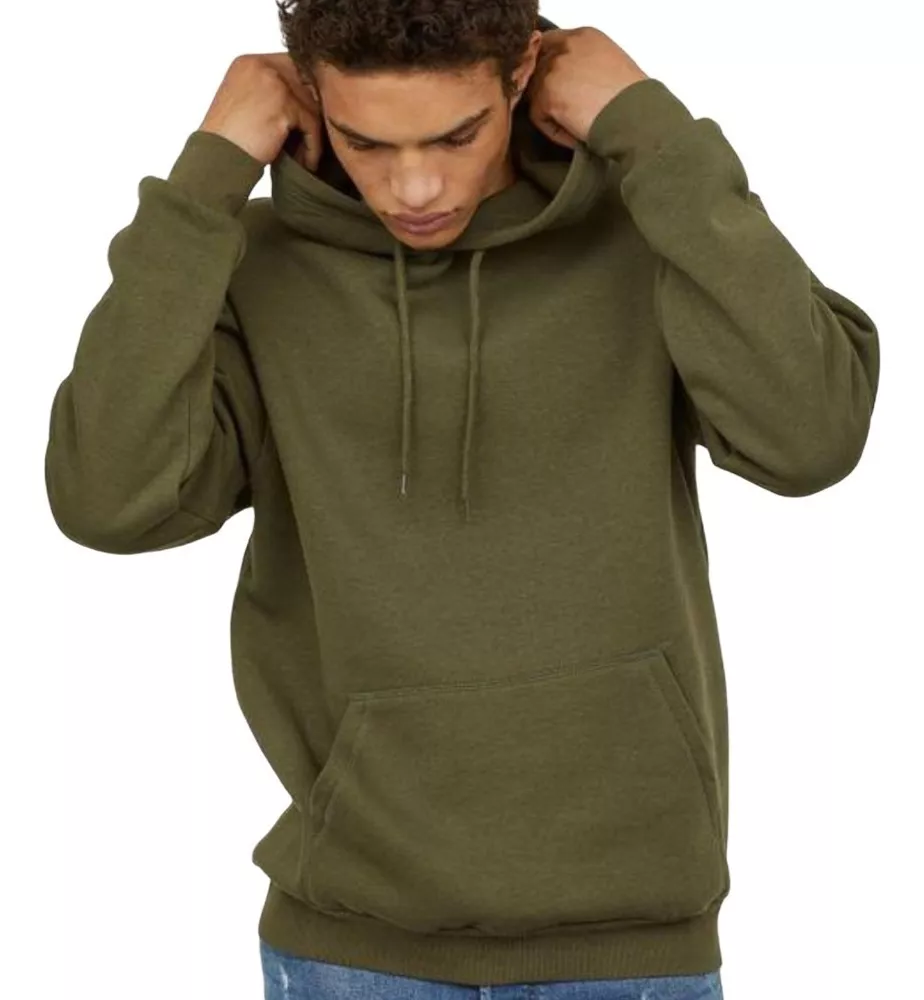 POLERA UNISEX OTRAS CAPUCHA BOLSILLO CANGURO POR MAYOR - 1