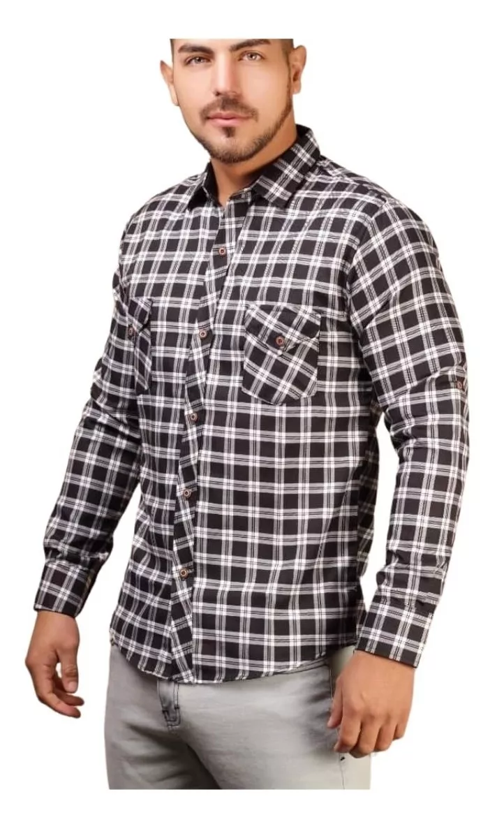 CAMISA MANGA LARGA HOMBRE OTROS LEÑADORAS ELEGANTES - 1
