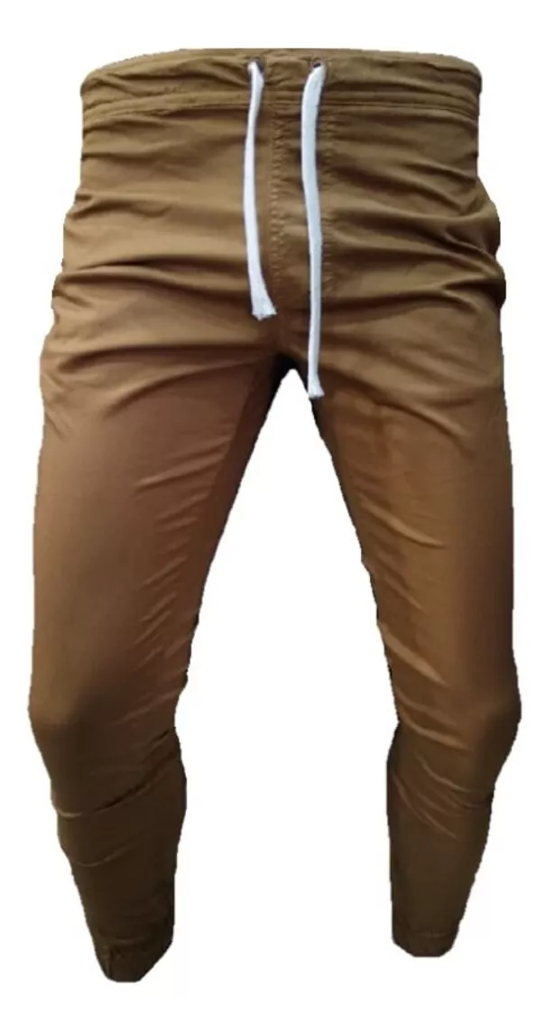 PANTALON JOGGERS DE HOMBRE ALTA CALIDAD SLIM - 1
