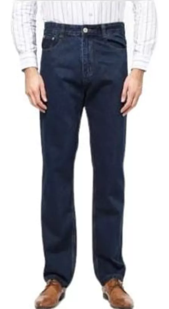 PANTALON JEANS CLÁSICO, VAQUERO RECTO PARA CABALLERO - 1