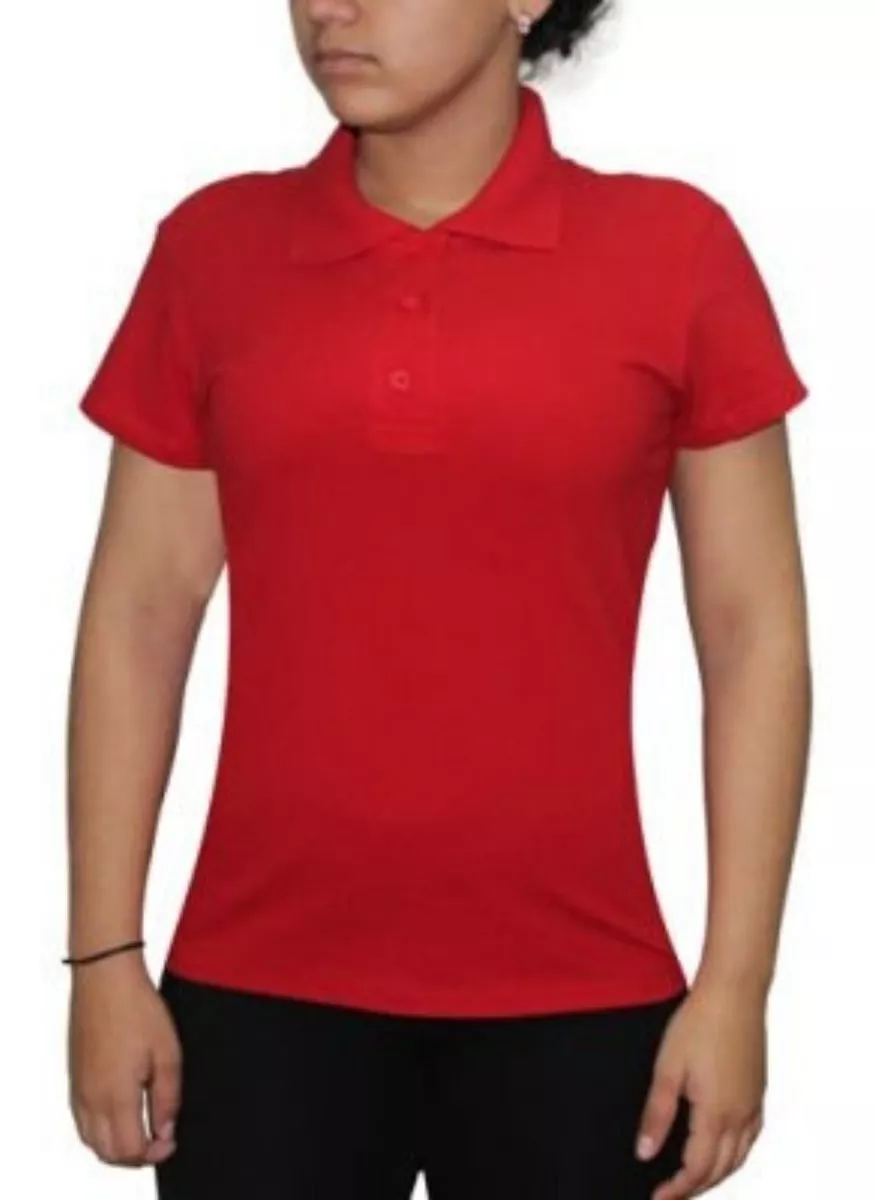 POLO MANGA CORTA ALGODÓN UNISEX SM CAMISERO VENTA POR MAYOR - 1