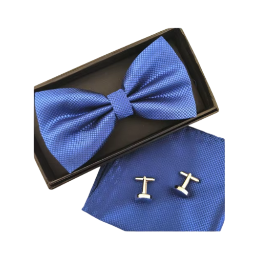 SET CORBATA MICHI, PAÑUELOS MÁS GEMELOS - 1