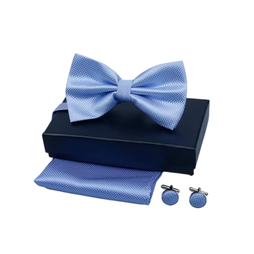 SET CORBATA MICHI, PAÑUELOS MÁS GEMELOS - 1