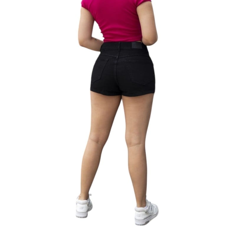 MINI SHORT RÍDIGO DE MUJER - 1