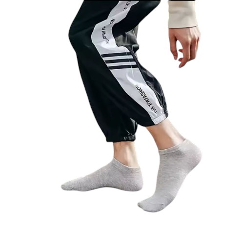 1 DOCENA DE MEDIAS/CALCETINES TOBILLERAS DE ALGODÓN PARA HOMBRE - 1