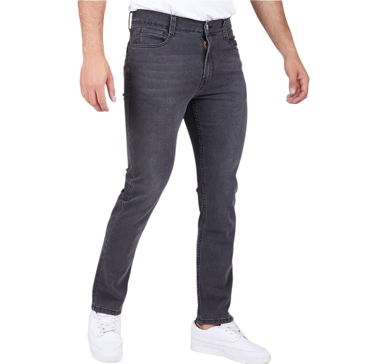 PANTALON JEANS STRECH NEGRO, BLANCO JEANS PARA CABALLERO - 1