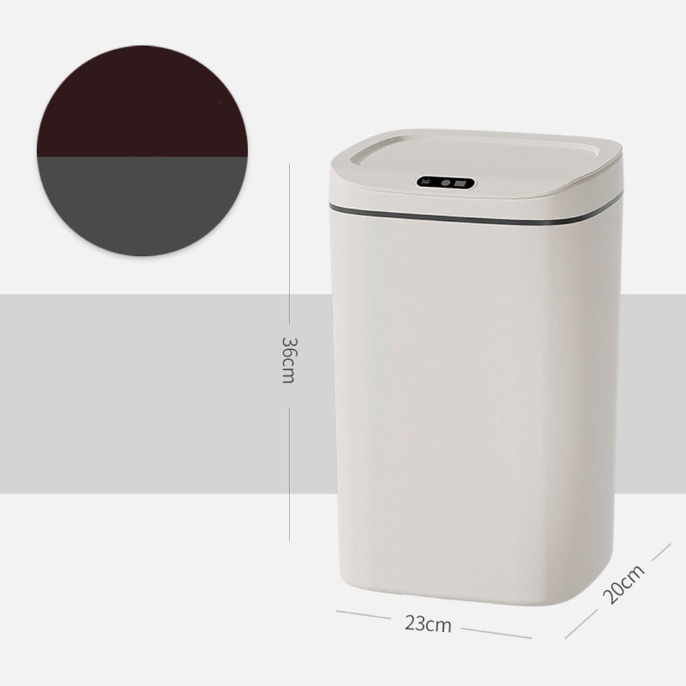 PAPELERA SMART MODERNA BLANCA - 3