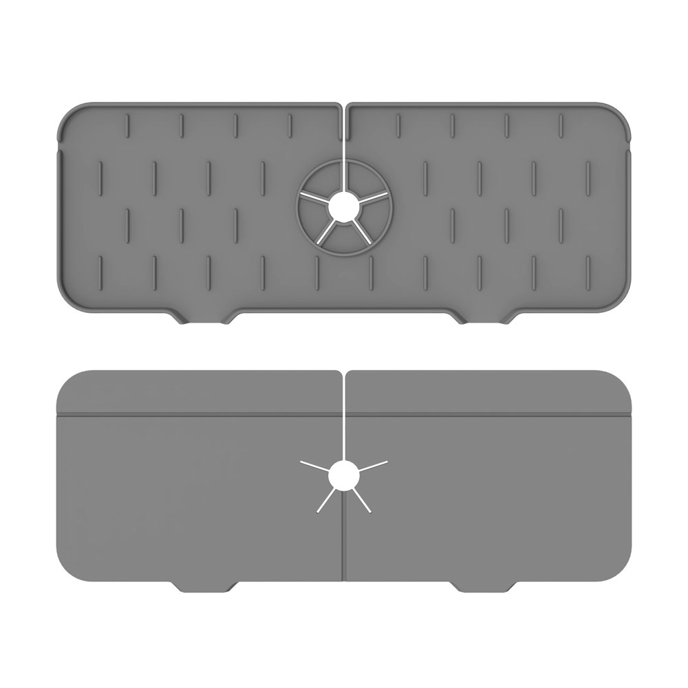 TAPETE ANTISALPICADURAS COLOR GRIS LARGO 37 CM - 1