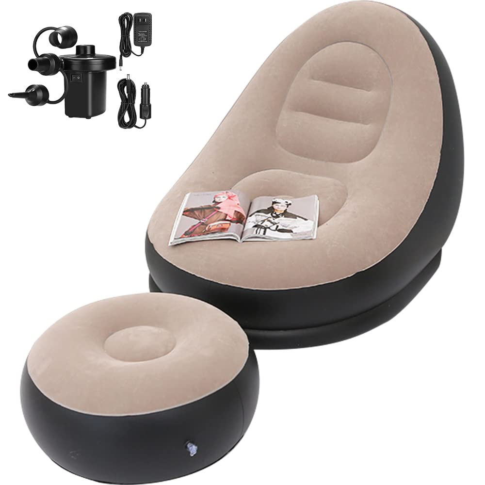 MUEBLE INFLABLE CON APOYO DE PIES ERGONÓMICO - 2