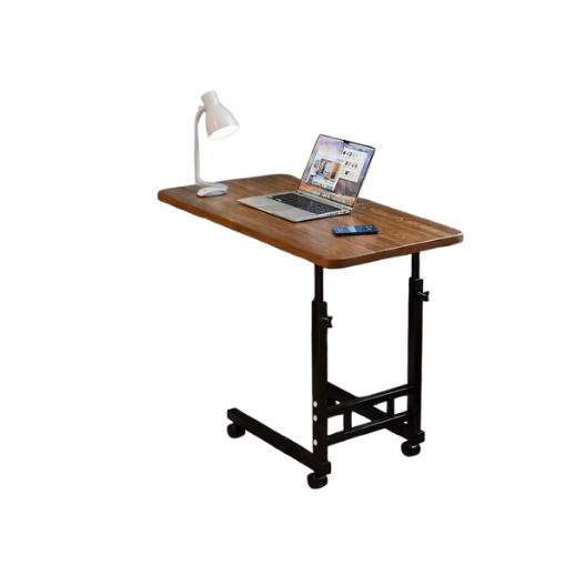 MESA ESCRITORIO REGULABLE CON RUEDAS - 1
