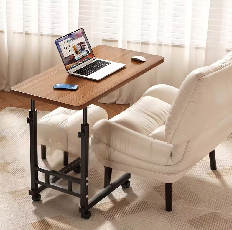 MESA ESCRITORIO REGULABLE CON RUEDAS - 3