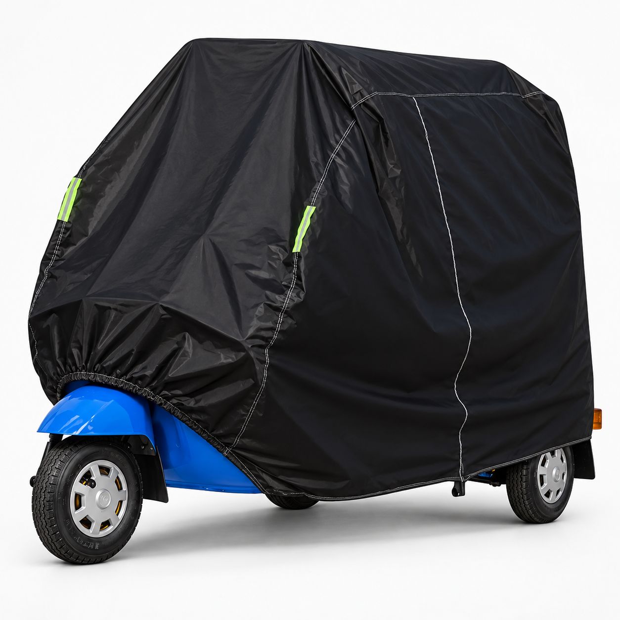 Cobertor Funda Para Mototaxi Impermeable + Bolsa Antirayos Uv - 1