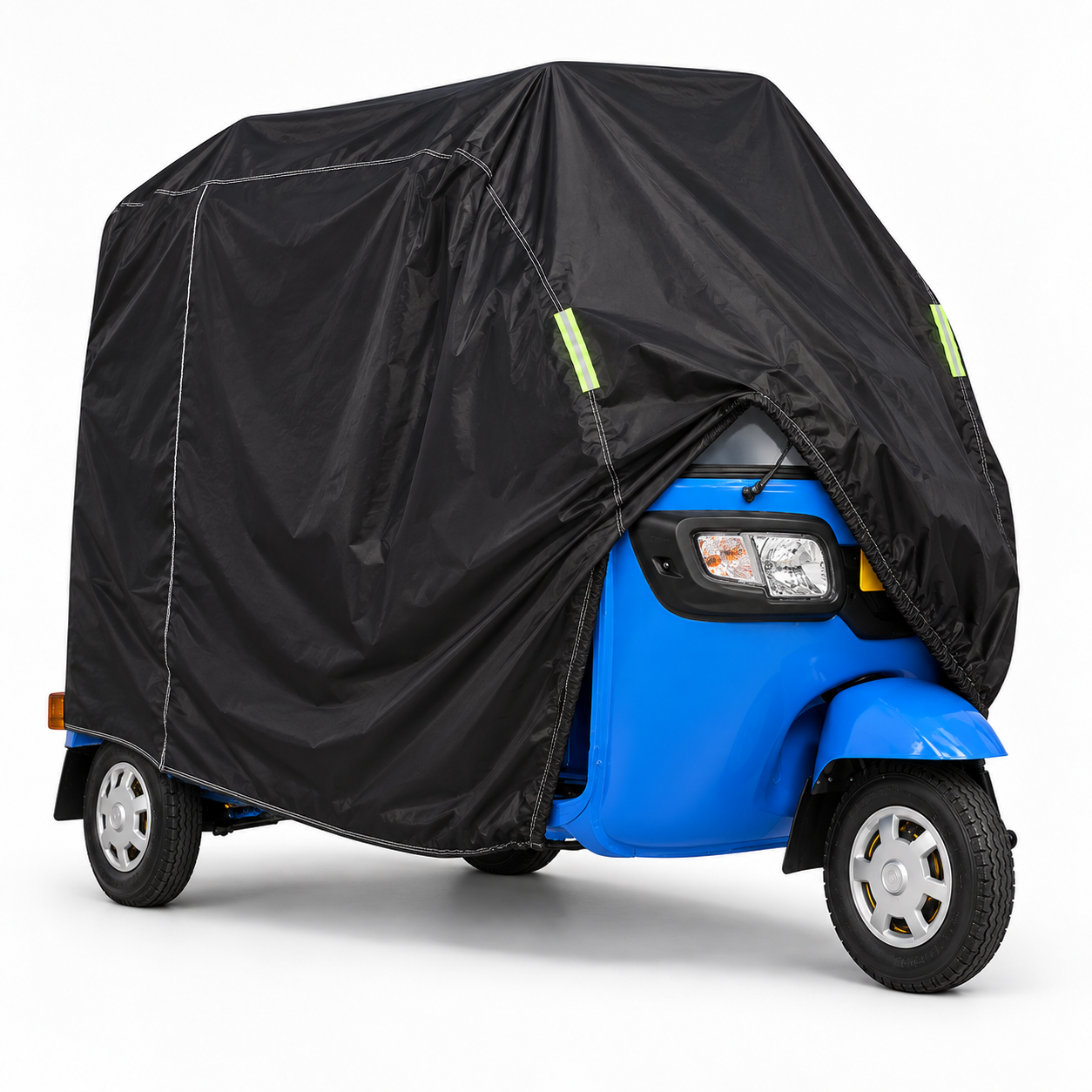Cobertor Funda Para Mototaxi Impermeable + Bolsa Antirayos Uv - 2