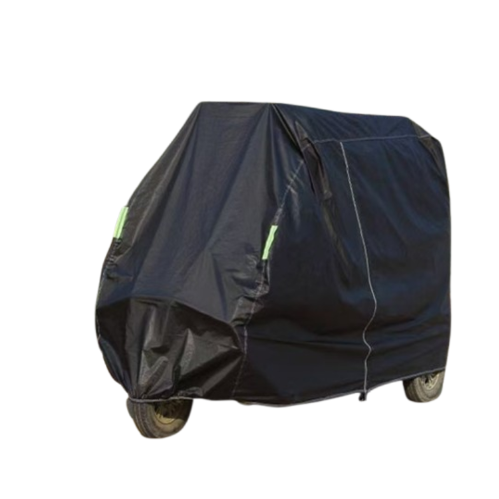 Cobertor Funda Para Mototaxi Impermeable + Bolsa Antirayos Uv - 3