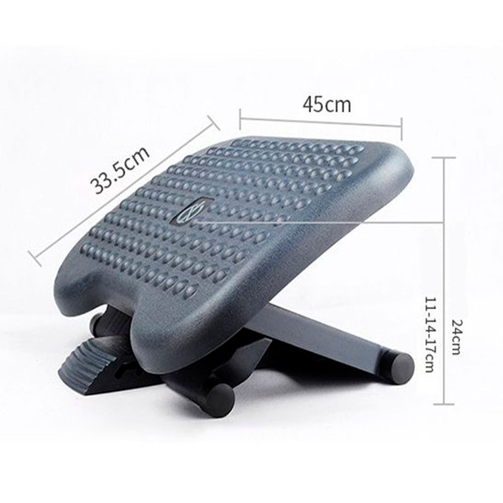 REPOSAPIES ERGONOMICO ALTURA AJUSTABLE MULTIFUNCIONAL - 4