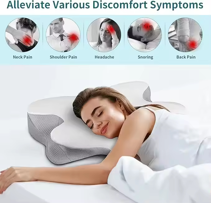 ALMOHADA CERVICAL DE ESPUMA VISCOELÁSTICA - 5