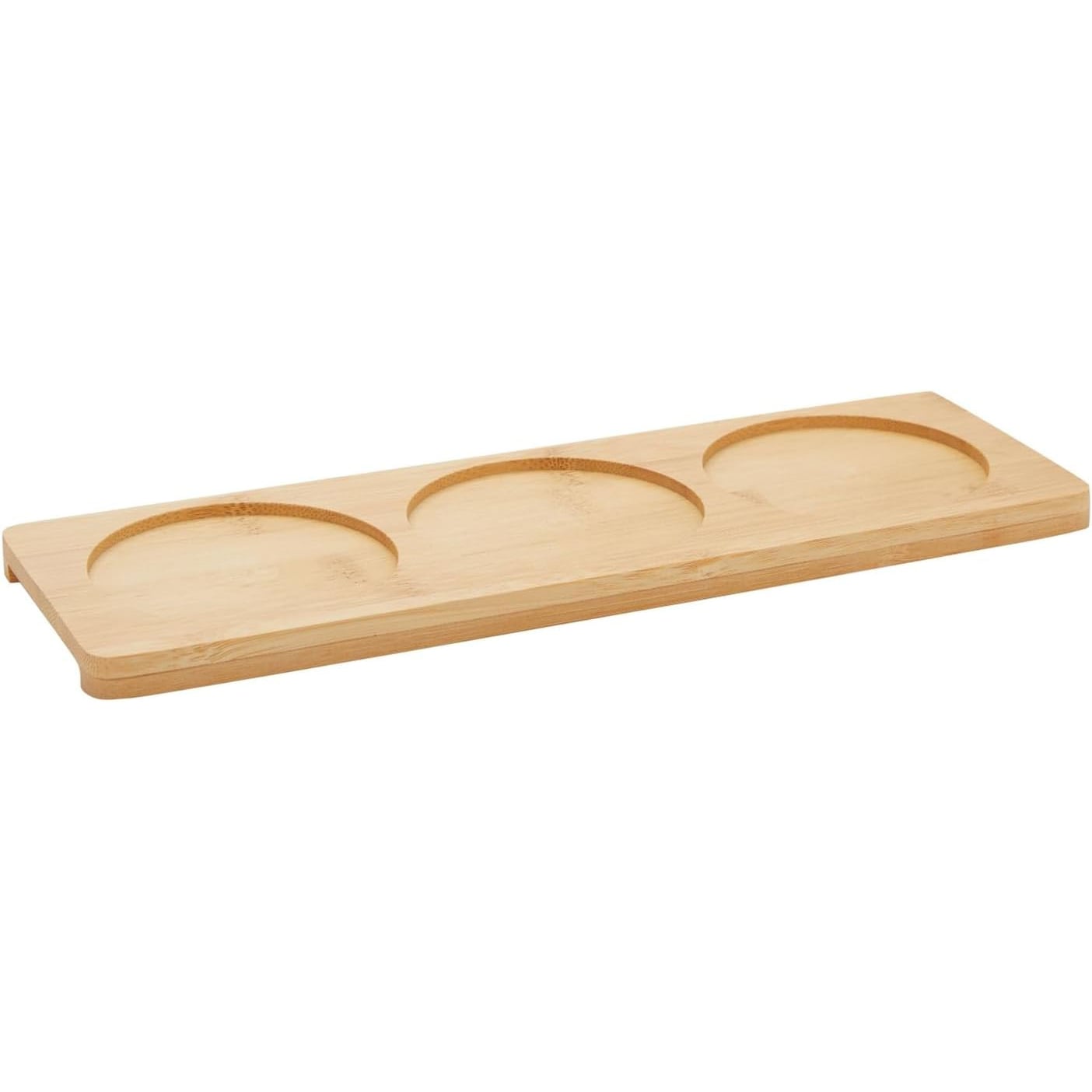 SET DE 3 CONDIMENTEROS DE VIDRIO Y BAMBÚ - 2